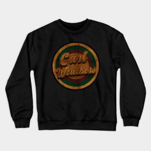 Circle Retro Carl Weathers Crewneck Sweatshirt